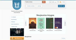Desktop Screenshot of panbiblioteka.lt